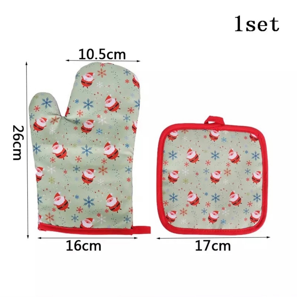 🎄New! 2pcs Christmas Oven Mitt 🎄
